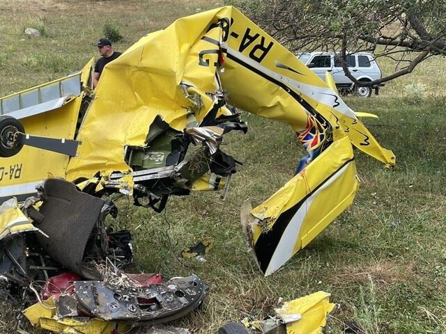 Человек погиб в результате падения легкомоторного самолета в Карачаево-Черкесии