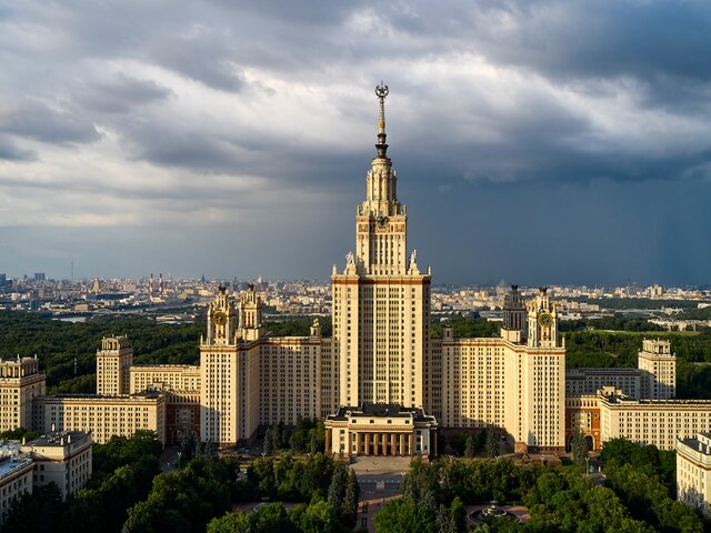 Дождь и гроза ожидаются в Москве до конца дня