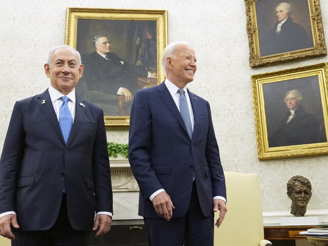 Байден и Нетаньяху обсудили меры по защите Израиля, включая развертывание сил США