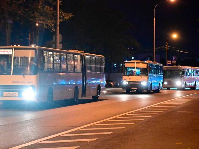 Парад автобусов пройдет в Москве 10 августа