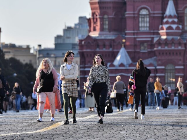 Температура воздуха в Москве в воскресенье понизится на 4–5 градусов