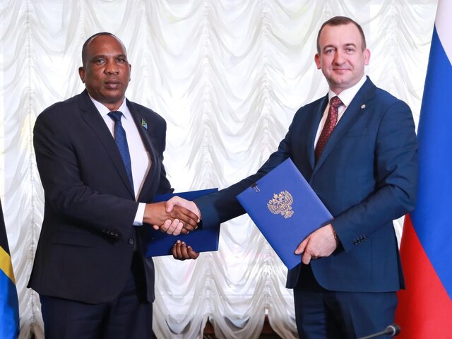 РФ и Танзания подписали соглашение о воздушном сообщении