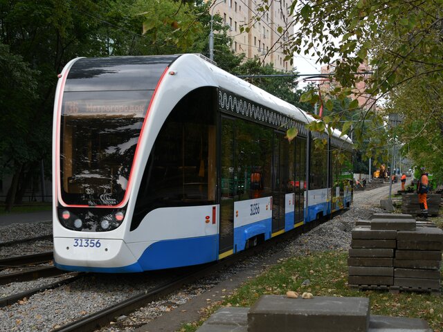 Движение трамваев восстановлено на Халтуринской улице в Москве