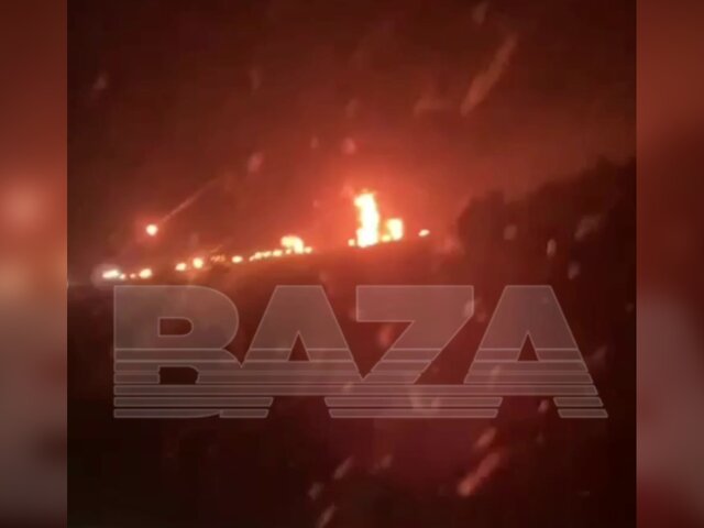 Пожар вспыхнул на Новошахтинском нефтеперерабатывающем заводе после атаки БПЛА