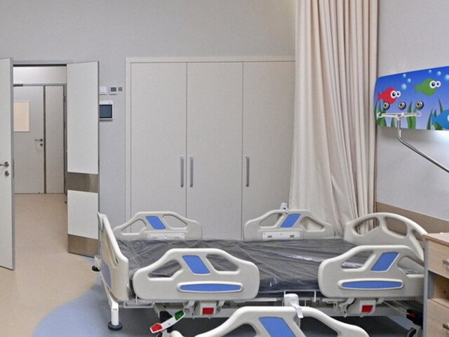 Работы по закрытию теплого контура завершены в новом корпусе больницы святого Владимира