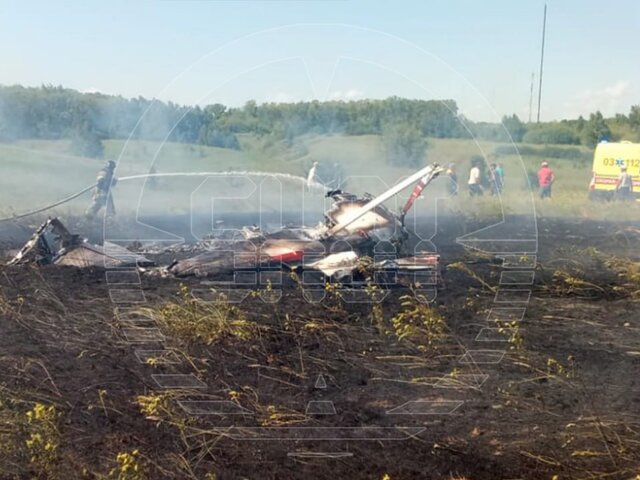ТАСС: потерпевший крушение в Татарстане самолет Cessna полностью сгорел
