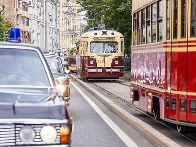 Свыше 50 трамваев и автомобилей поучаствуют в параде ретротранспорта