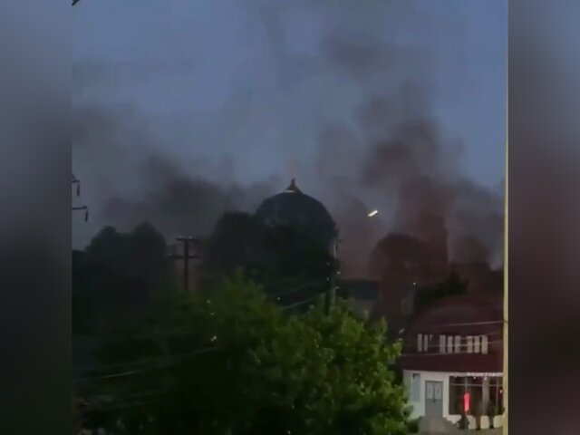 Горин: основной пожар в синагоге Дербента потушен