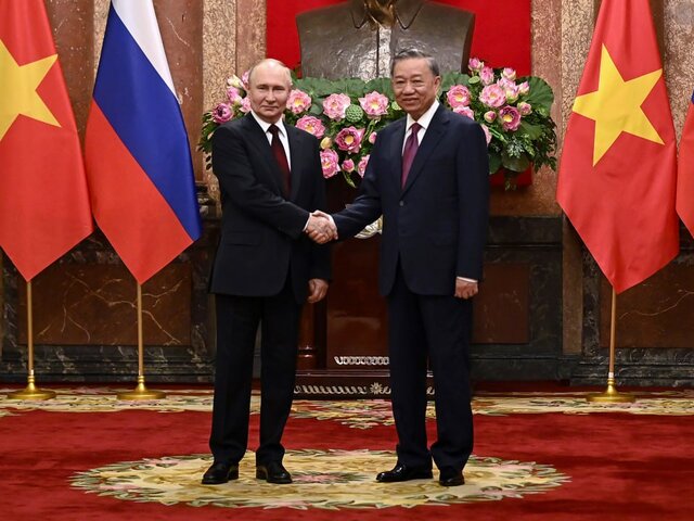 Переговоры РФ и Вьетнама завершились спустя полтора часа