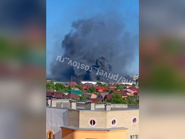 Пожар на складах в Ростове-на-Дону локализовали на 700 