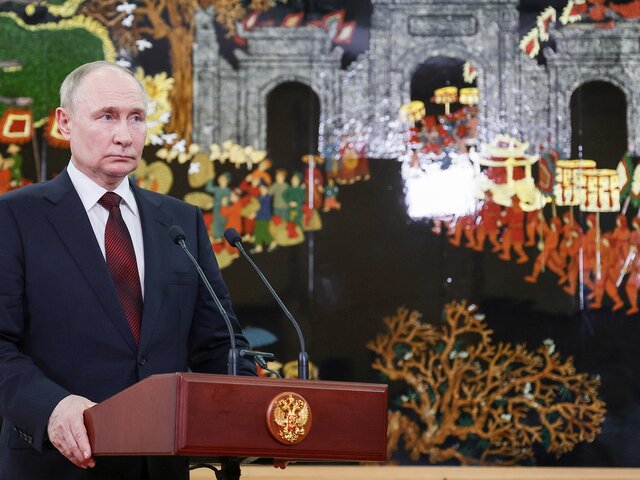 Путин заявил, что РФ может начать поставлять оружие КНДР