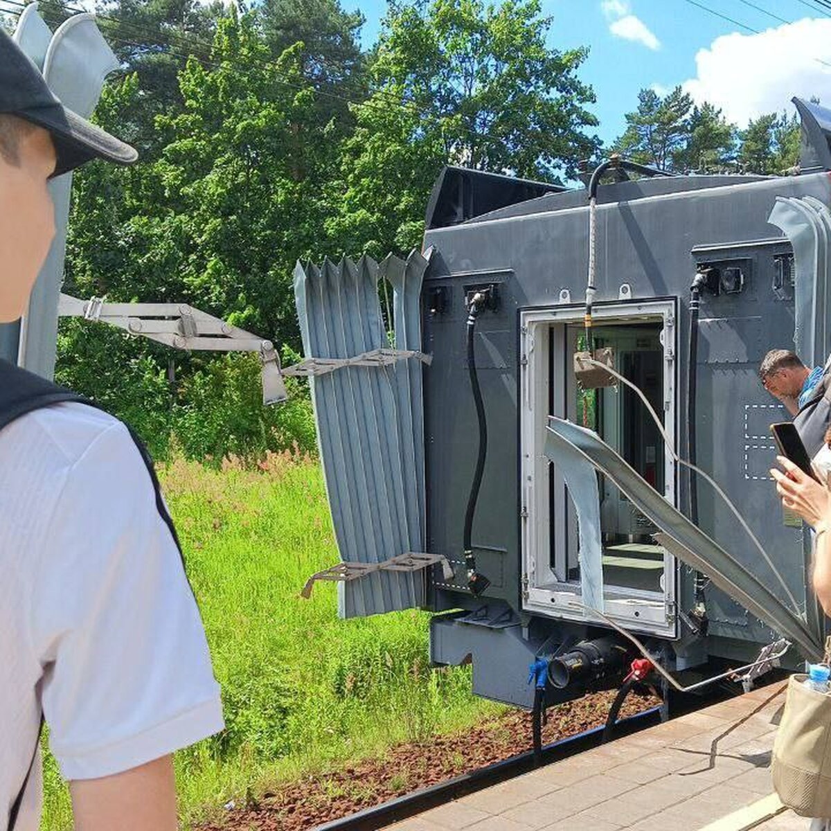 Движение поездов после саморасцепа вагонов 