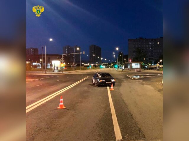 Подросток за рулем автомобиля в Москве столкнулся с другой машиной