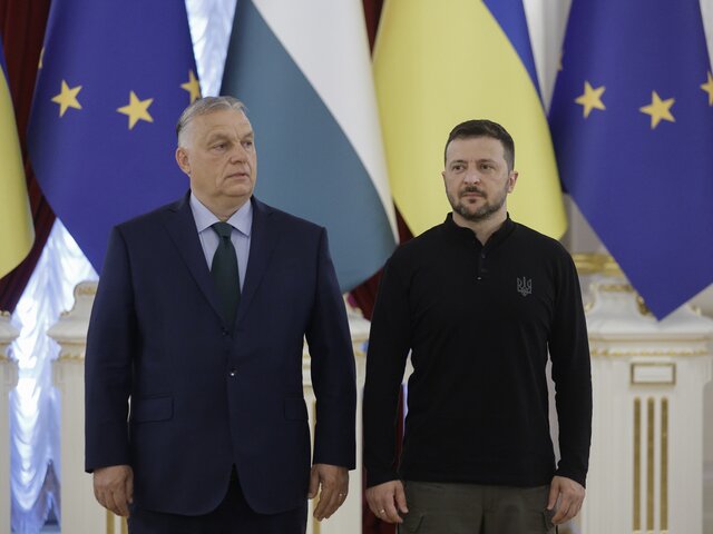 Орбан заявил, что Зеленский не одобрил идею временного прекращения огня