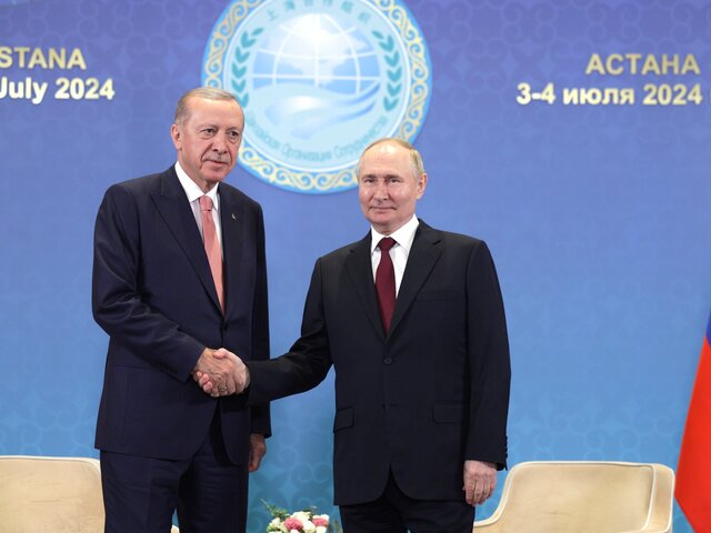 Песков сообщил, что Путин и Эрдоган пока не определили сроки визита в Турцию