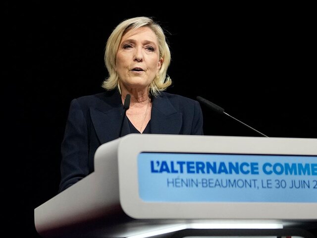 Le Parisien: партия Марин Ле Пен победила в первом туре выборов в парламент Франции