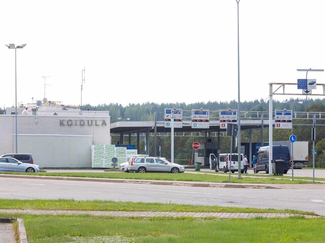 ERR: в Эстонии планируют закрывать на ночь КПП на границе с РФ