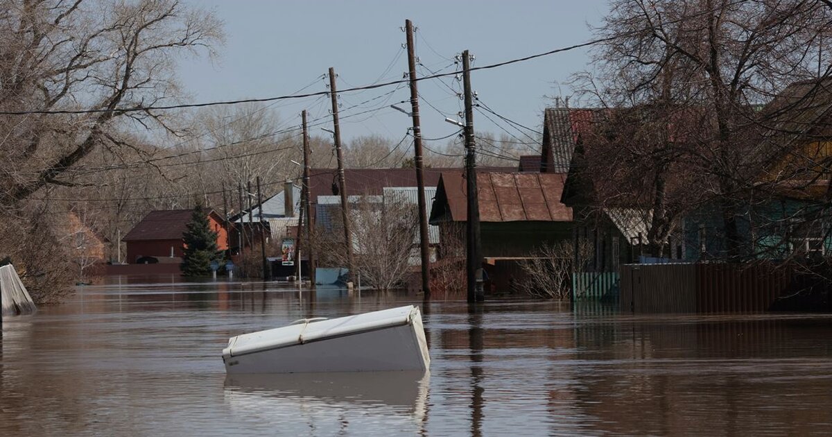 Уровень воды в реке Урал у Оренбурга превысил исторический максимум