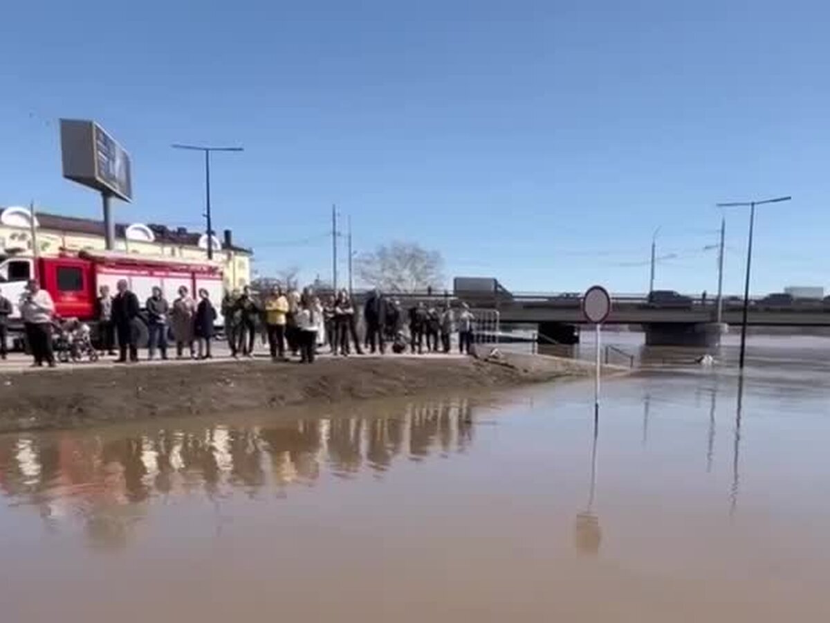 Уровень воды в реке Урал в Оренбурге превысил отметку в 10 метров – Москва  24, 10.04.2024