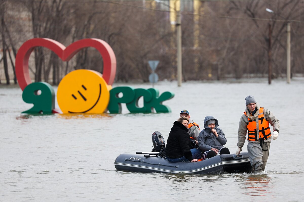 Уровень реки Урал в Орске упал на 29 см – Москва 24, 10.04.2024