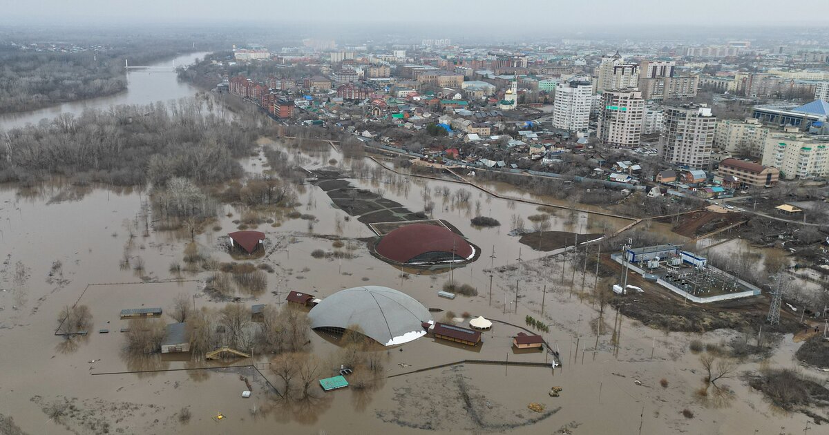 Уровень воды в Урале у Оренбурга поднялся почти на 50 см за ночь