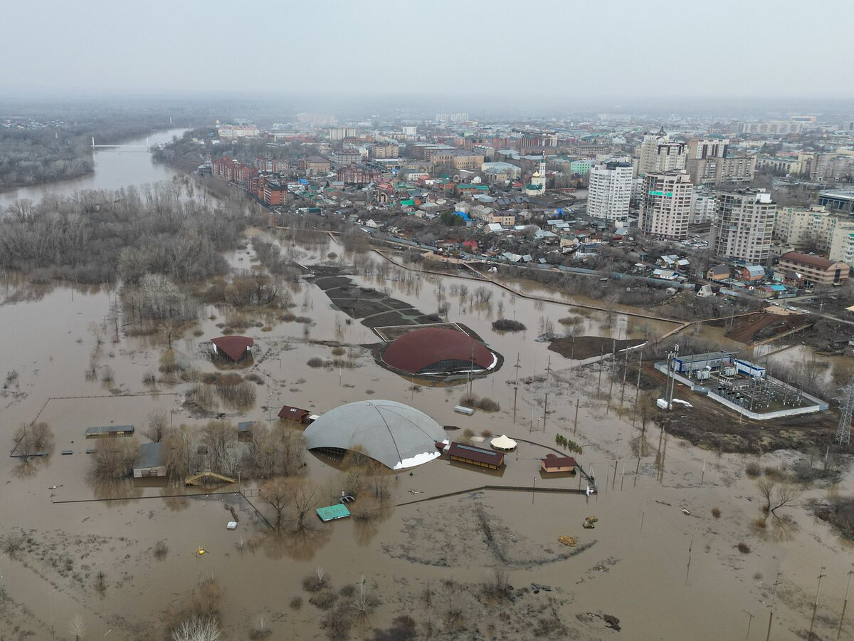 Уровень воды в Урале у Оренбурга поднялся почти на 50 см за ночь – Москва  24, 10.04.2024