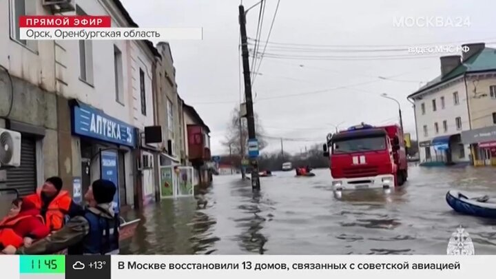 Более 6 тыс человек эвакуировали из подтопленных районов в Оренбургской области