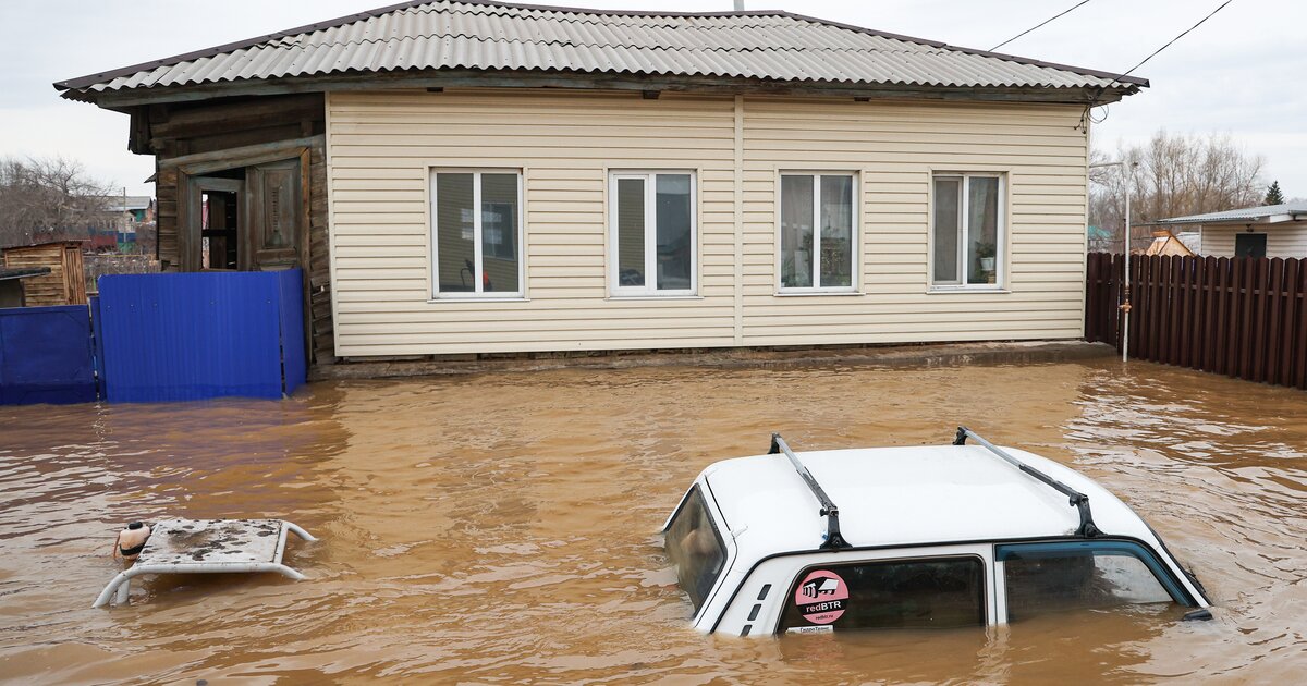 Уровень реки Урал у Оренбурга за сутки вырос до 872 см