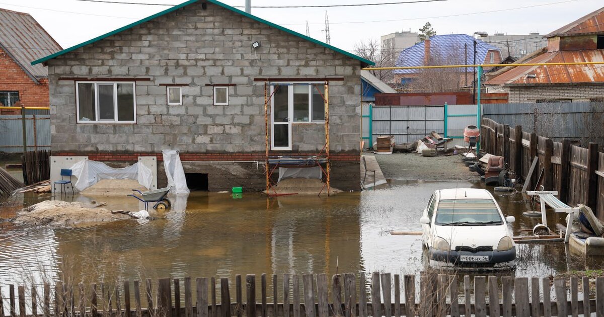 Уровень воды в реке Урал у Орска опустился на 20 см