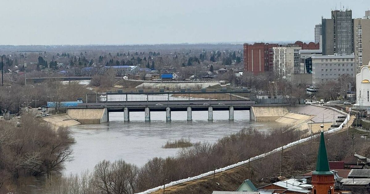 Уровень воды в Тоболе у Кургана поднялся до 547 см