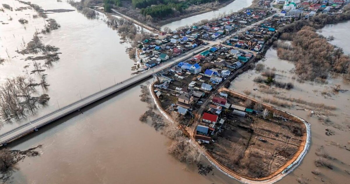 Уровень воды в реке Ишим в Тюменской области вырос на 13 сантиметров