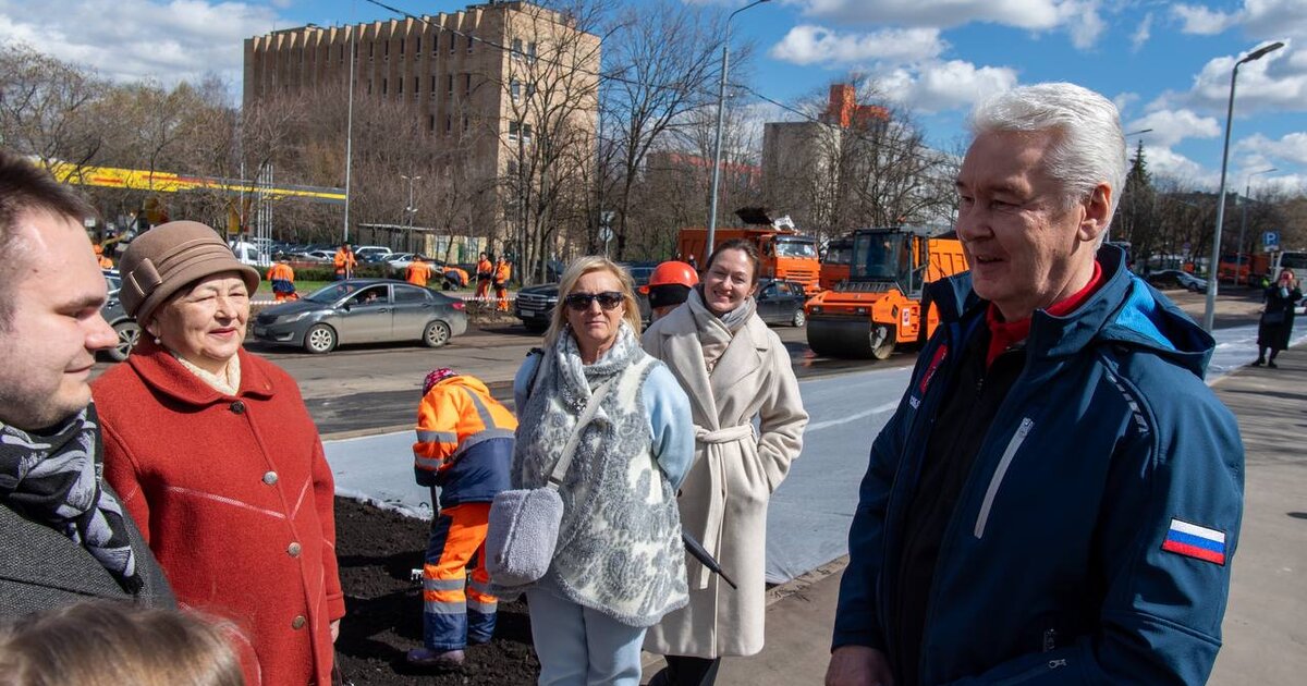 Собянин: в Москве благоустроят свыше 2,5 тысячи общественных пространств