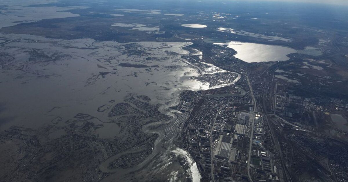 Уровень воды в реке Тобол у Кургана поднялся до 946 см