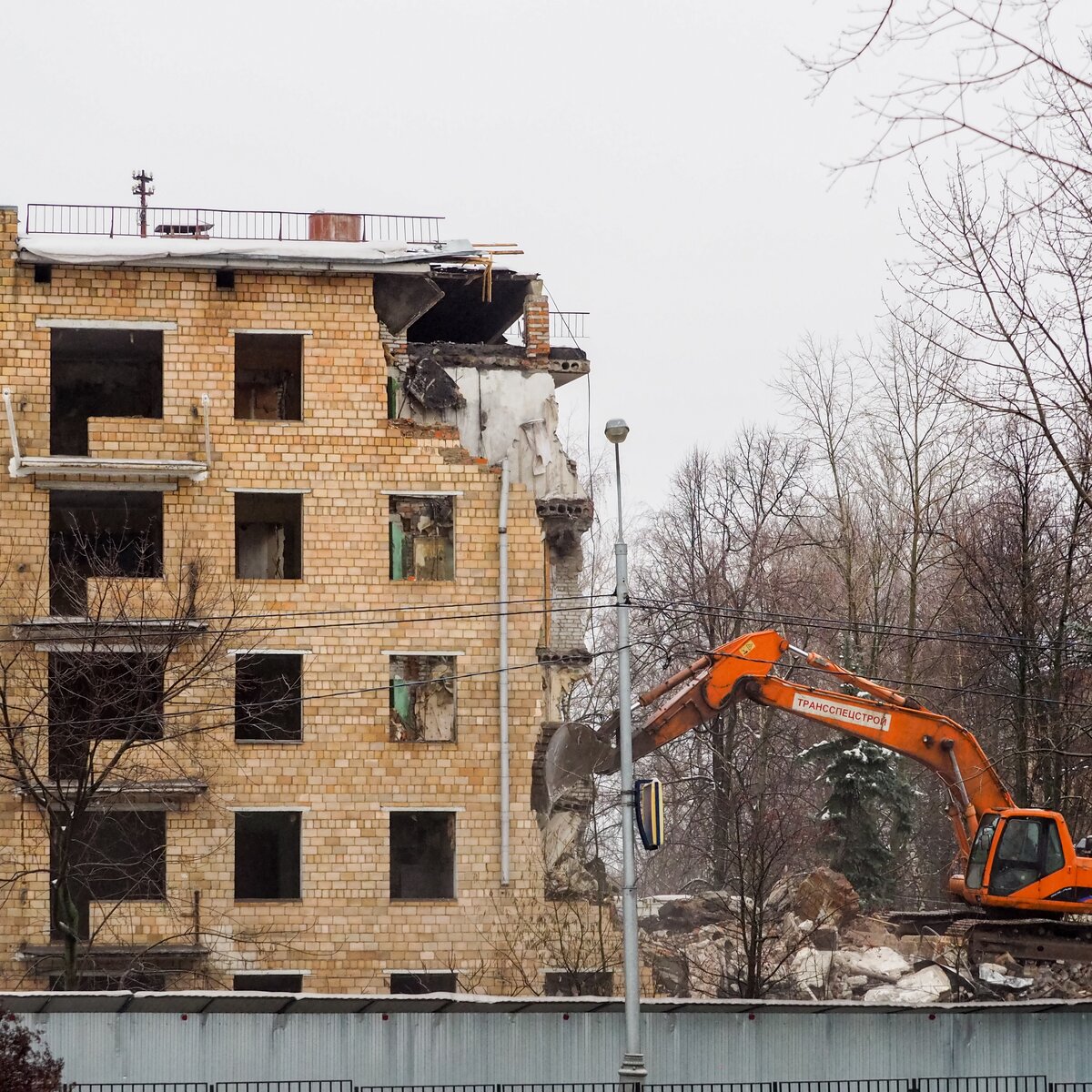 Первые жилые дома в поселении Марушкинском снесли в рамках реновации –  Москва 24, 17.04.2024