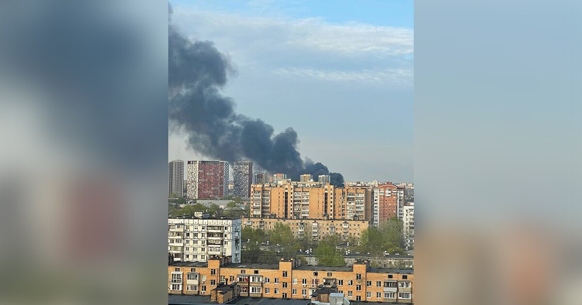 Пожарные ликвидировали открытое горение на востоке Москвы