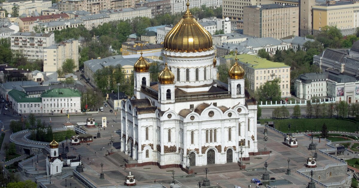 Православный храм Христа Спасителя в Москве