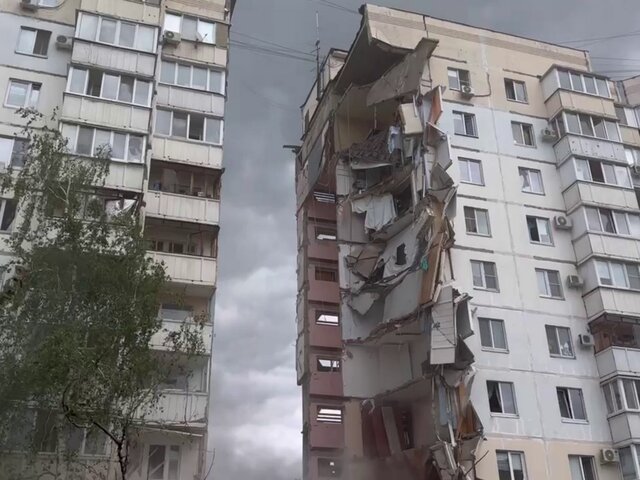 ТАСС: эвакуация жилого дома в Белгороде завершена