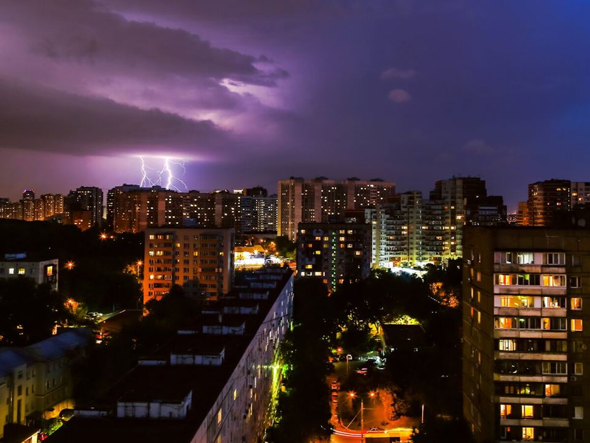 Гроза и сильный ветер ожидаются в Москве во вторник – Москва 24, 20.05.2024