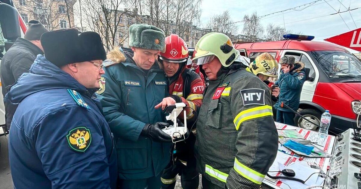 Открытое горение в многоквартирном доме в центре Ярославля ликвидировали