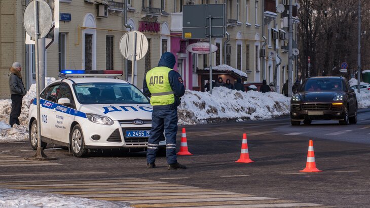 Перекрытие дорог в москве 23 февраля