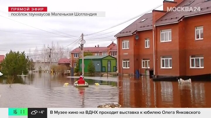 Паводок подтопил поселок «Маленькая Шотландия»