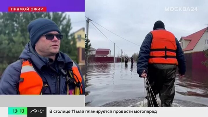 Уровень воды поднялся высоко в нескольких районах Подмосковья