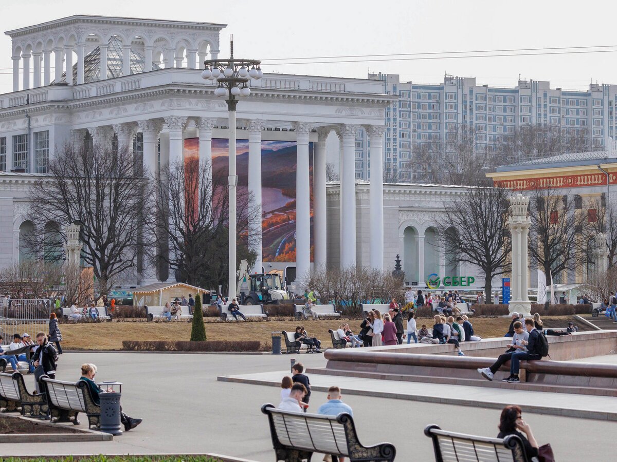 Все входы на ВДНХ открыты для посетителей – Москва 24, 05.04.2024