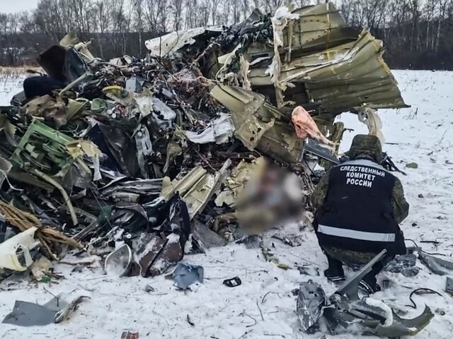 Путин поручил обнародовать результаты расследования крушения Ил-76 под Белгородом