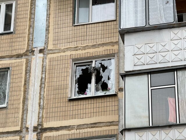 Число пострадавших при попадании дрона в дом в Белгороде увеличилось до трех
