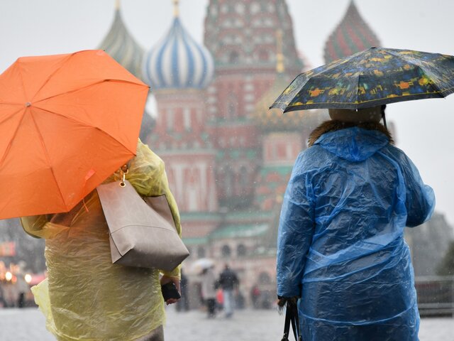 Москвичей предупредили о дожде после 10:00