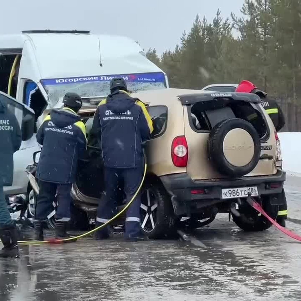 Три человека погибли и еще 13 пострадали в ДТП с автобусом в Югре – Москва  24, 24.03.2024