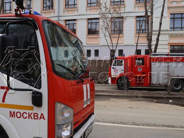 Движение в районе Бауманки в Москве восстановлено после пожара