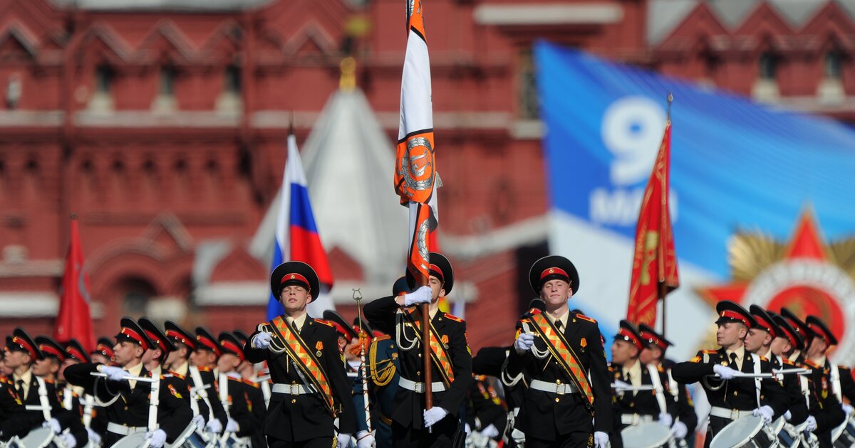 Парад победы в картинках