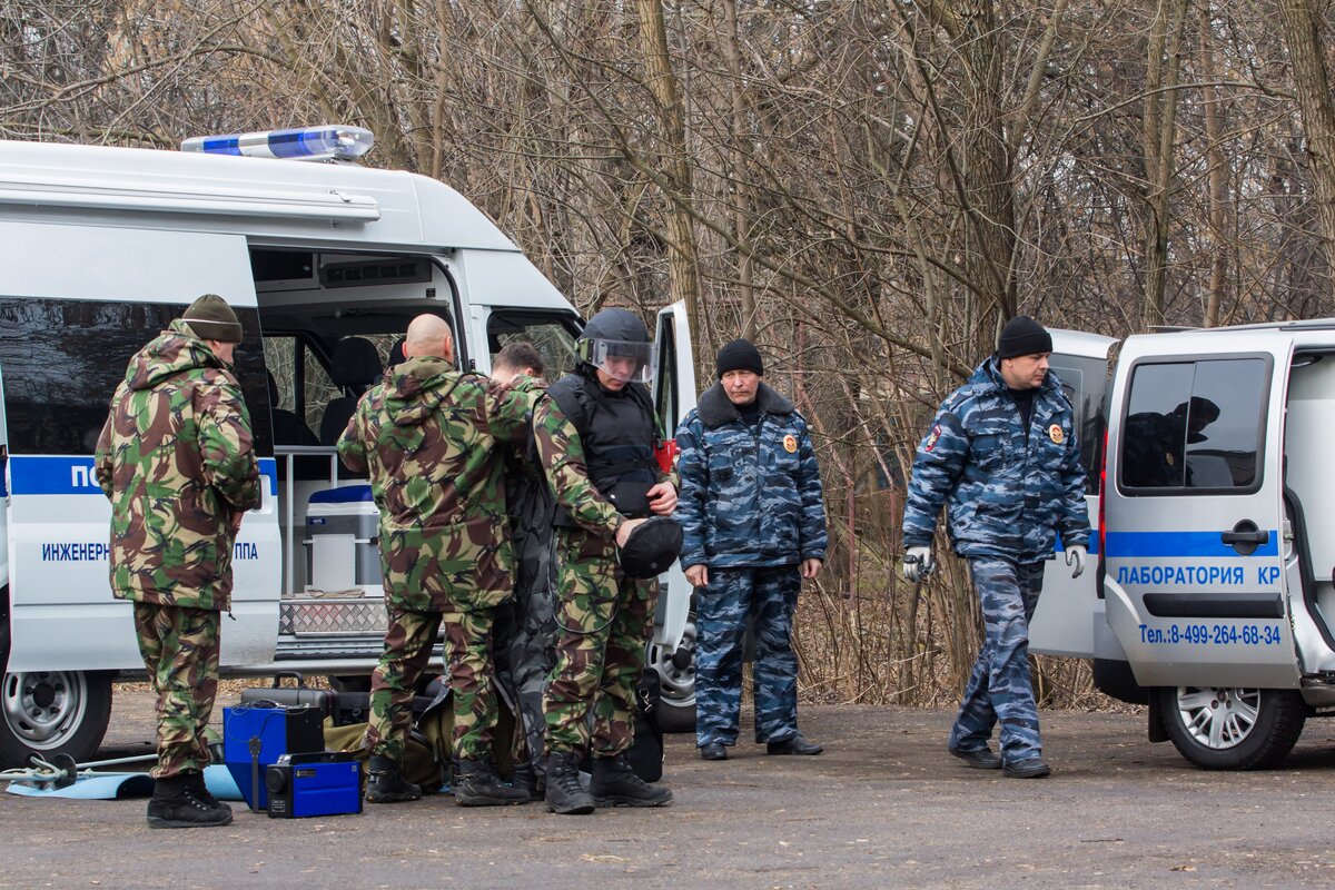 Боевой робот и машина-трап: какие спецсредства использует полиция – Москва  24, 25.04.2014